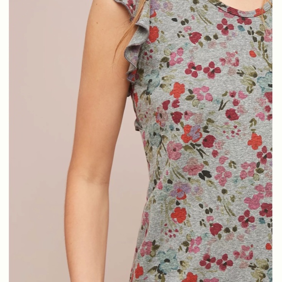 Basseterre Ruffle-Sleeve Tank - Picture 3 of 8